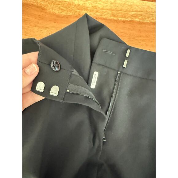 Lafayette 148 New York Irving Straight Leg Stretch Wool Pants Size 6 - Picture 6 of 7